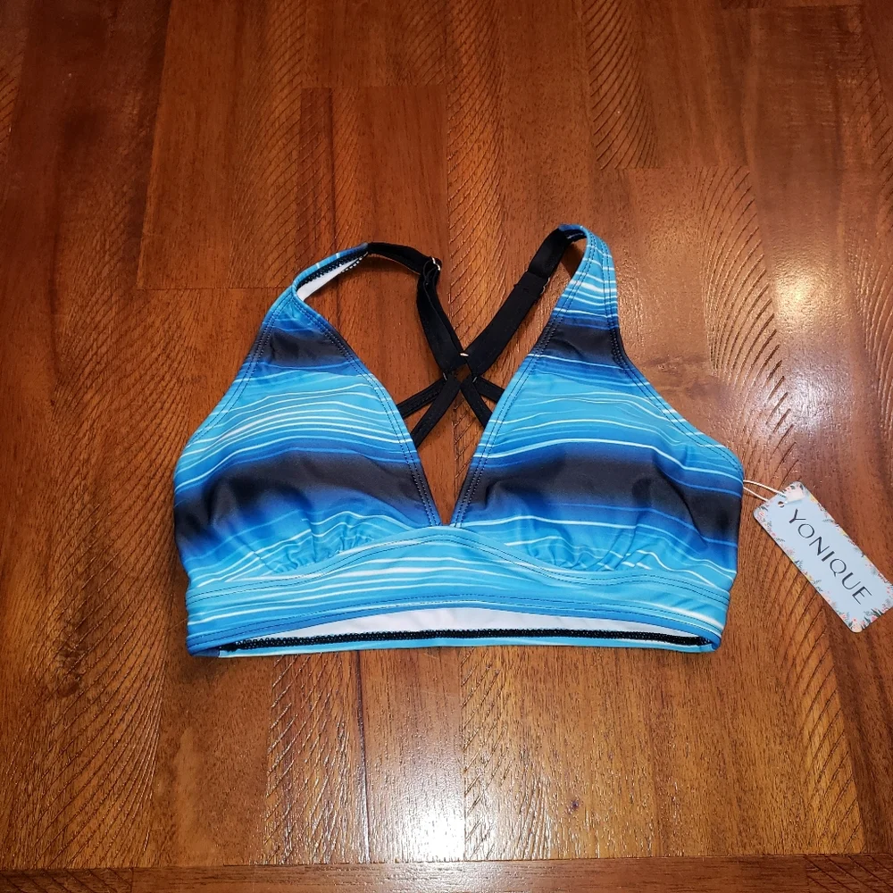 NWT 3 Piece Bathing Suit Set - Picture 2 of 9